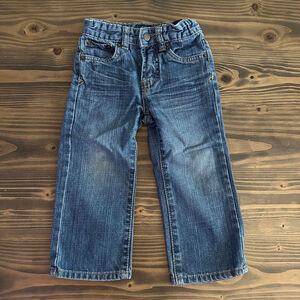 Boys Lucky Brand Billy Straight Jeans 24M Blue Denim Toddler